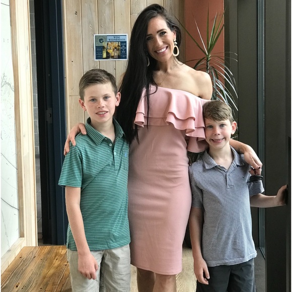 Nordstrom Ruffled Off Shoulder Frill Dress - Picture 6 of 6